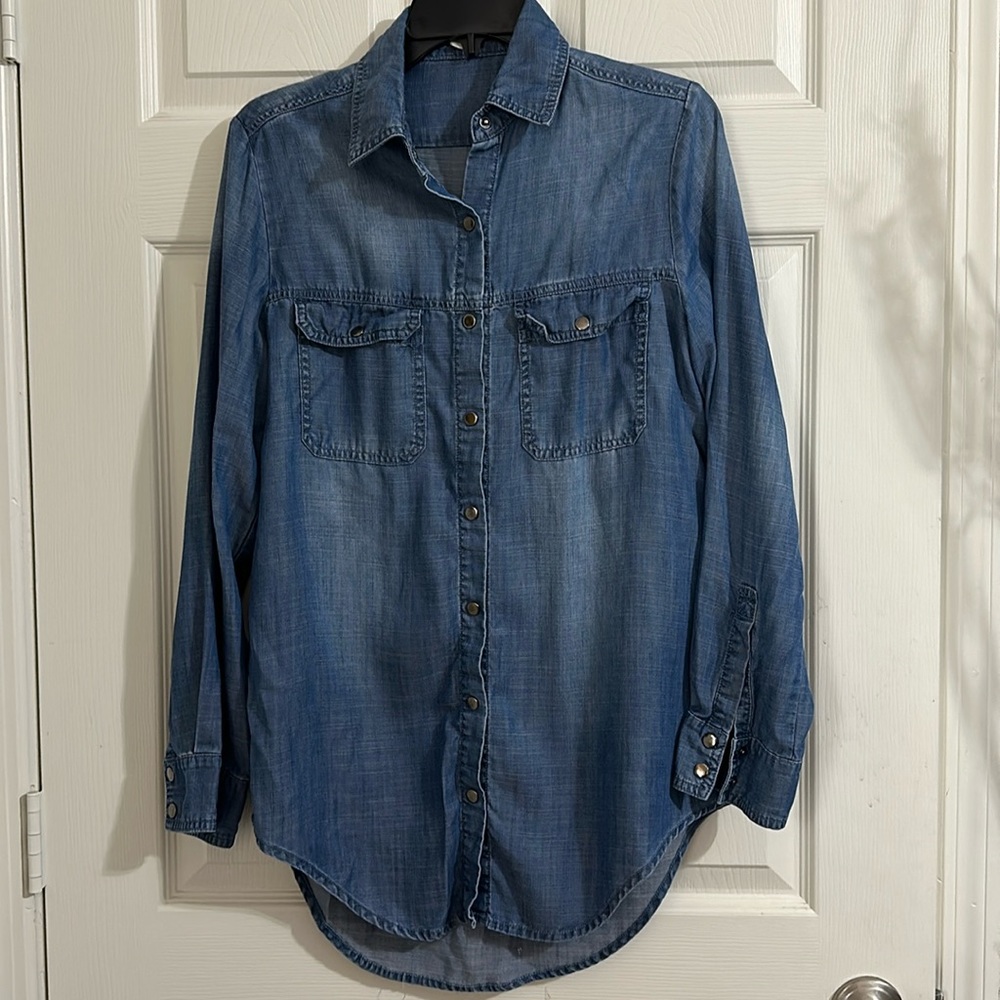 Denim Button Up Longsleeve
